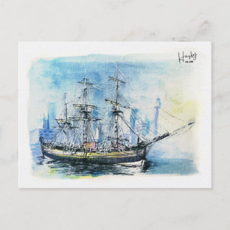 Cartão Postal 27: HMS Endeavor