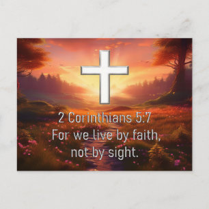Cartão Postal 2 Corintianos 5:7