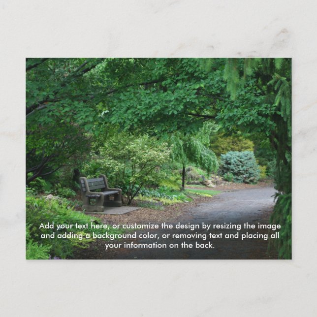 Cartão postal 2 do Jardim Japonês (Frente)