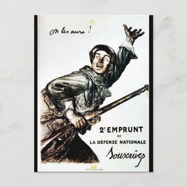 Cartão Postal 2 Empréstimo da Defesa Nacional (Frente)