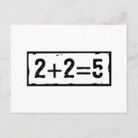 2 mais 2 é igual a 5