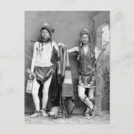 Cartão Postal 2 Shoshone Men