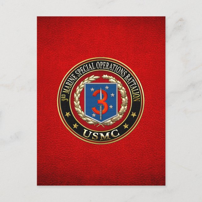 CARTÃO POSTAL 3º MSOB [3D] (Frente)