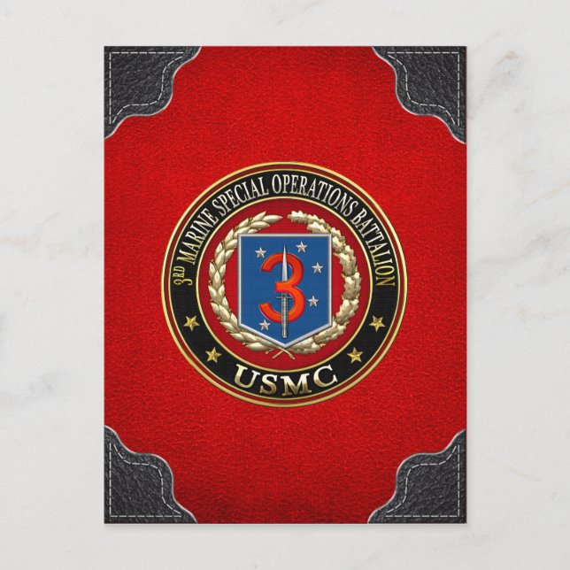 CARTÃO POSTAL 3º MSOB [3D] (Frente)