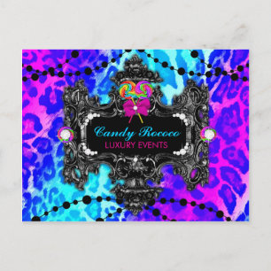 Cartão Postal 311 Candy Wonderland Leopard