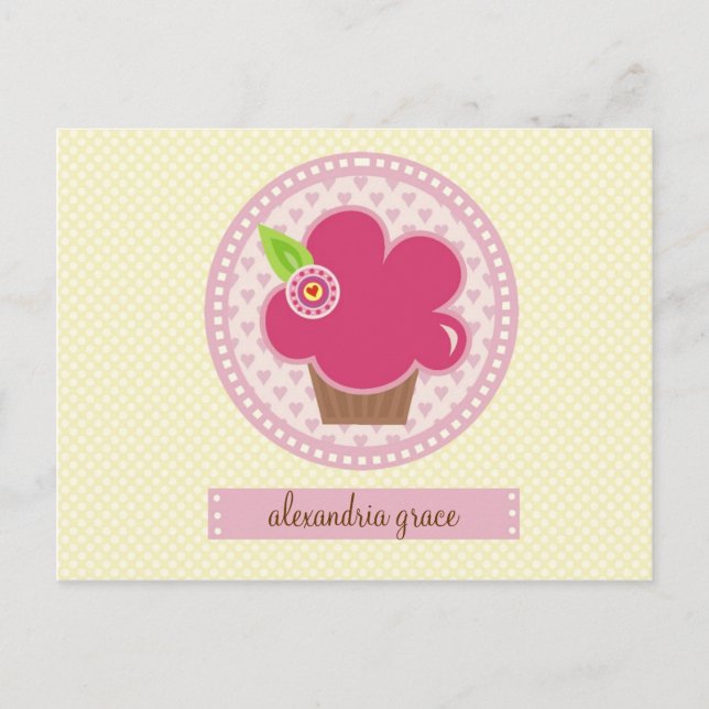 CARTÃO POSTAL 311-CUPPYCAKE CUTIE (Frente)