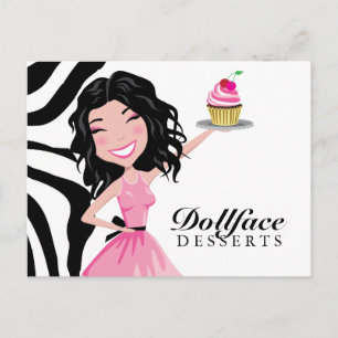 Cartão Postal 311 Desserts Kohlie Zebra