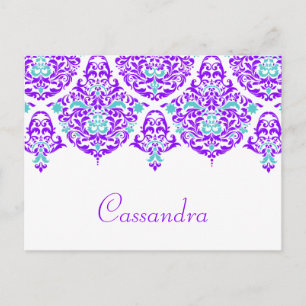 Cartão Postal 311 Mon Cherie Cassandra Plum