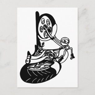 Cartão Postal 354 Chopper Bike