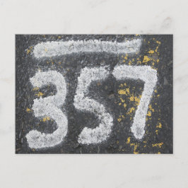 Cartão Postal 357 Número de Pedreiro e Número de Anjo