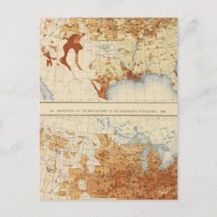 Cartão Postal 36 Católicos Romanos, Metodistas 1890