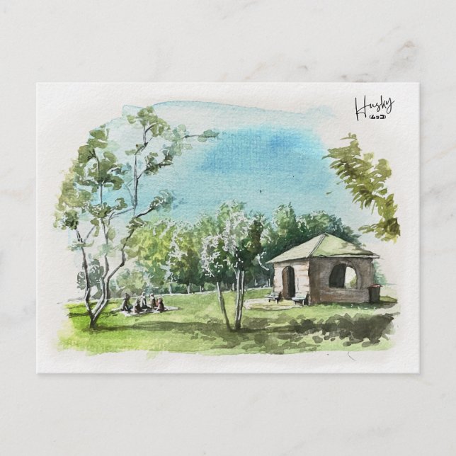 Cartão Postal 36 : Piquenique (Frente)