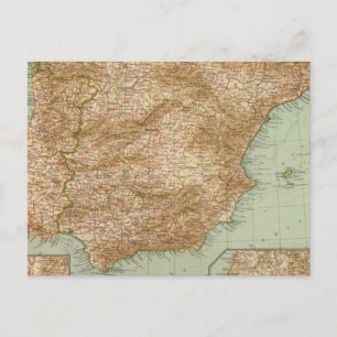 Cartão Postal 3738 Espanha, Portugal