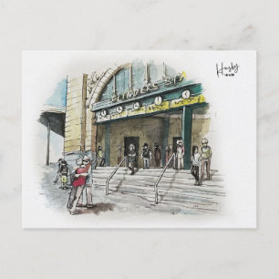 Cartão Postal 37: Estação de Flinders