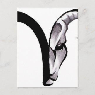 Cartão Postal 398ed2e311876f65315abc50c5e40934—aries-ram-tatuage