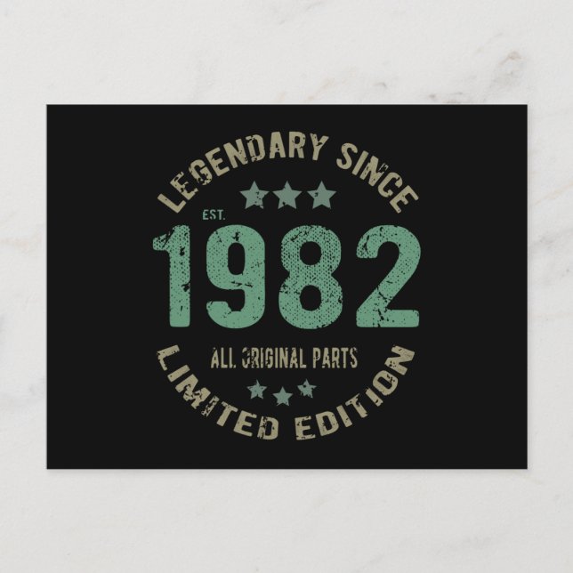 Cartão Postal 39 anos Legenda de domingo 39 (Frente)