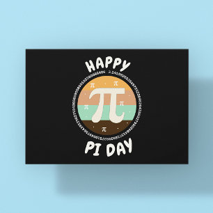 Cartão Postal 3.14 Dia Nacional do Pi Design  - Feliz Dia do Pi