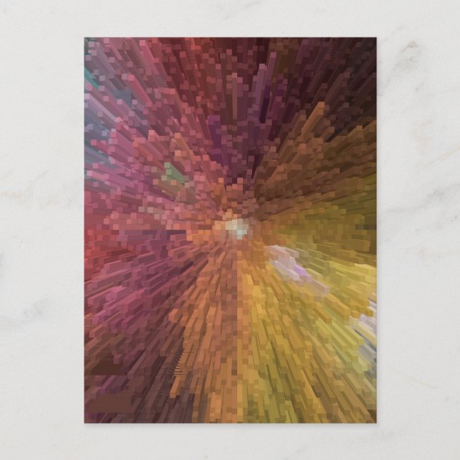 Cartão Postal 3 Arte Dimensionada (Frente)