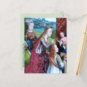 Cartão Postal 3 Santos do Jardim (detalhe; M 070)