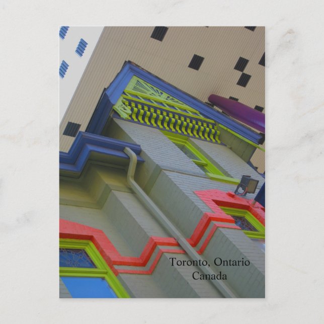 Cartão postal 3 Toronto Ontario Canadá (Frente)