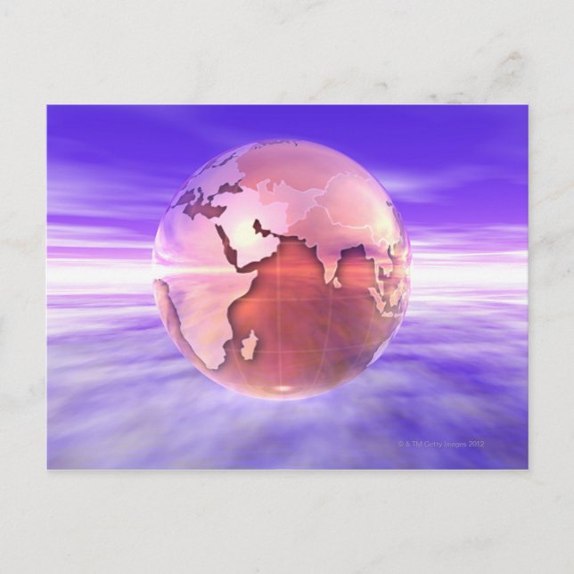 Cartão Postal 3D Globo 17 (Frente)