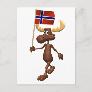 Cartão Postal 3D Noruega