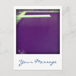 Cartão postal 3d personalizado de Piscina 09e05 do