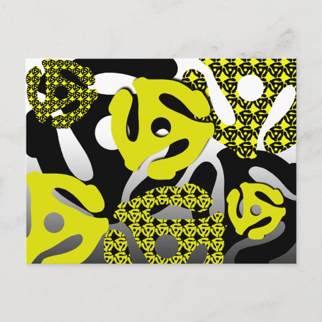 Cartão Postal 45 RPM Record Insert Postcard (Frente)