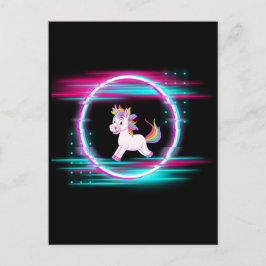 Cartão Postal 4. Amor de unicórnio