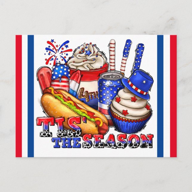 Cartão Postal 4 de julho (Frente)