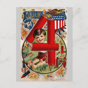 Cartão Postal 4 de julho