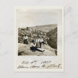 Cartão Postal 4 de julho de 1907 Silver Arco, Montana