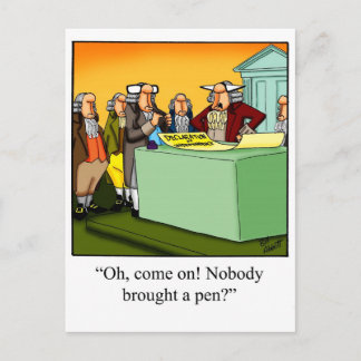 Cartão Postal 4 de julho Presente!