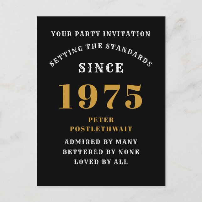 Cartão Postal 50º Aniversário 1975 Ouro Preto (Frente)