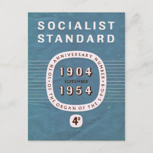 Cartão Postal 50º aniversário da norma socialista