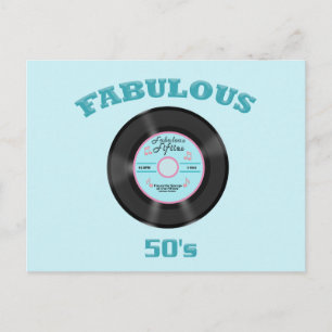 Cartão Postal 50 fabuloso