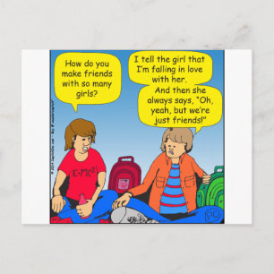 Cartão Postal 546 animação de amigas
