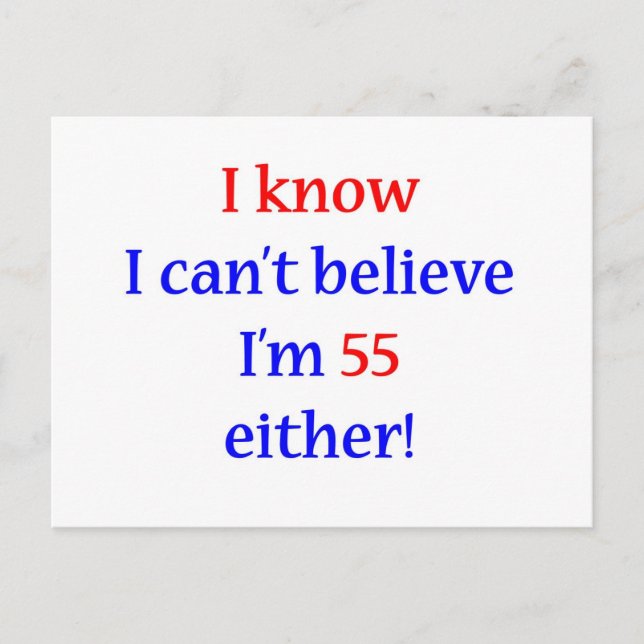 Cartão Postal 55 Ou (Frente)