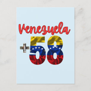 Cartão Postal 58 Raízes venezuelanas autênticas do Orgulho da Ve