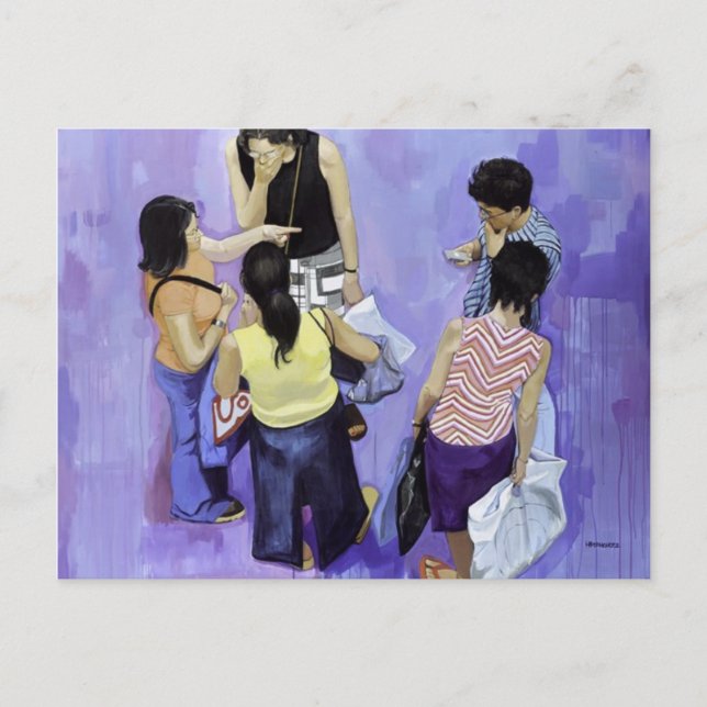 Cartão Postal 5 amigos (Frente)