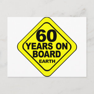 Cartão Postal 60º Aniversário
