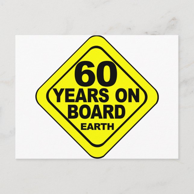 Cartão Postal 60º Aniversário (Frente)