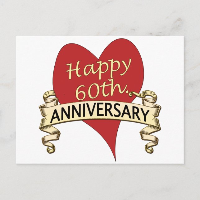 Cartão Postal 60º. Aniversário (Frente)