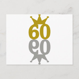 Cartão Postal 60-Coroa-Reflexão