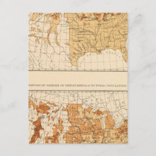 Cartão Postal 67 Nativos Excelente Grã-Bretanha 1900