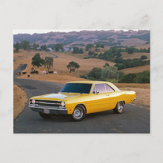Cartão Postal 69' Dodge Dart (Frente)