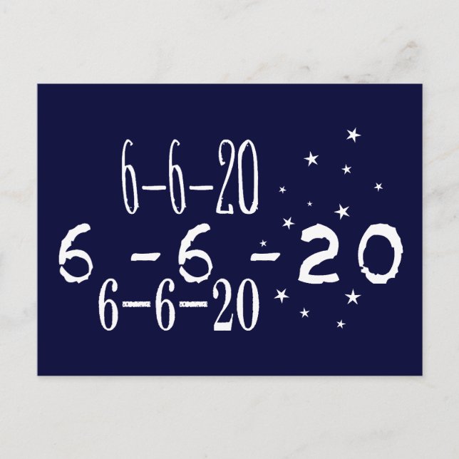 CARTÃO POSTAL 6-6-20 (Frente)