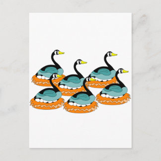 Cartão Postal 6 Gansos A Lay