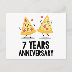 Cartão Postal 7º Aniversário 7 Anos
