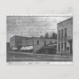 Cartão Postal 700 quarteirões de Norton, Virginia em 1907.